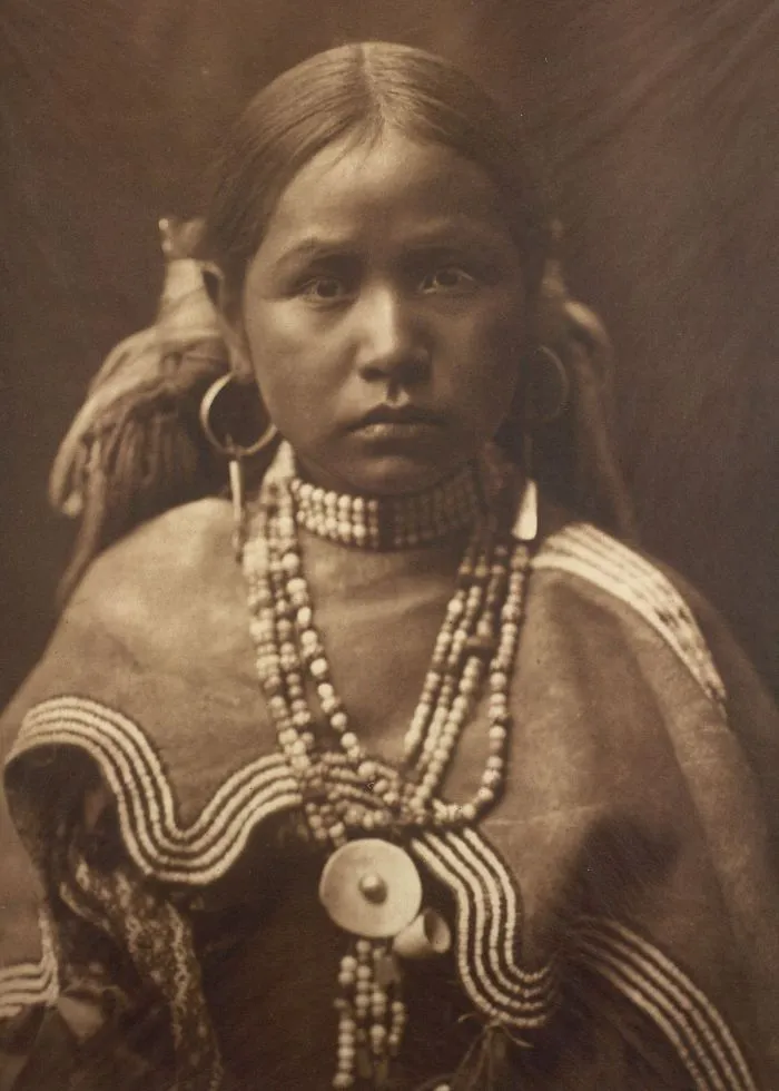 A Jicarrilla Girl, C. 1910
