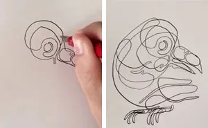 1 Stroke Drawings By Will Scobie