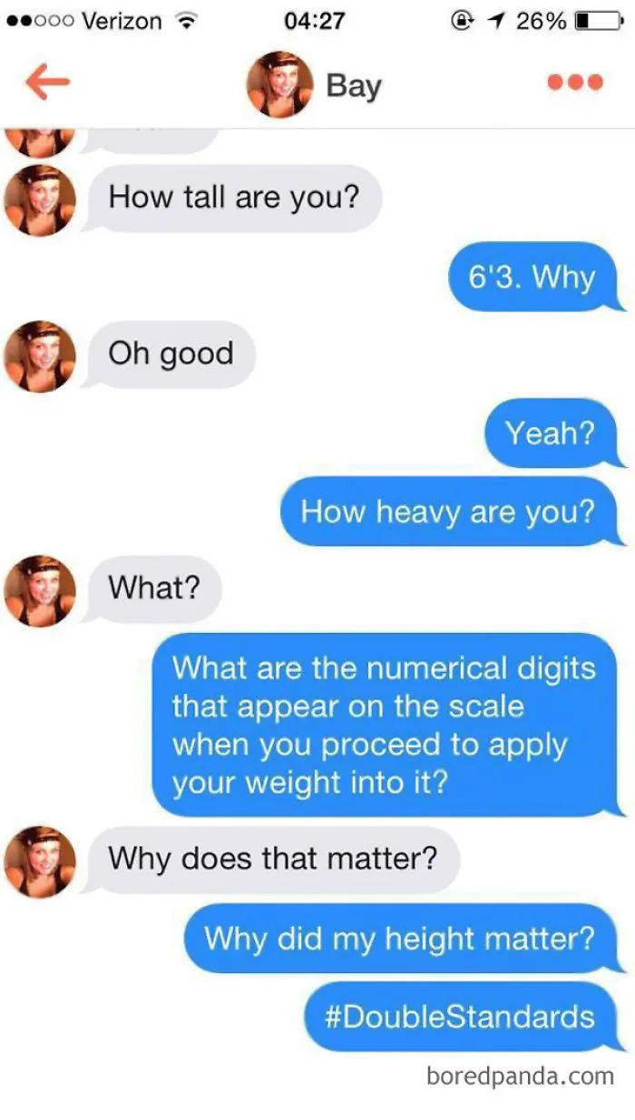 Double Standards