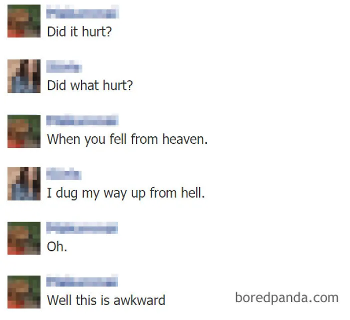 Falling From Heaven