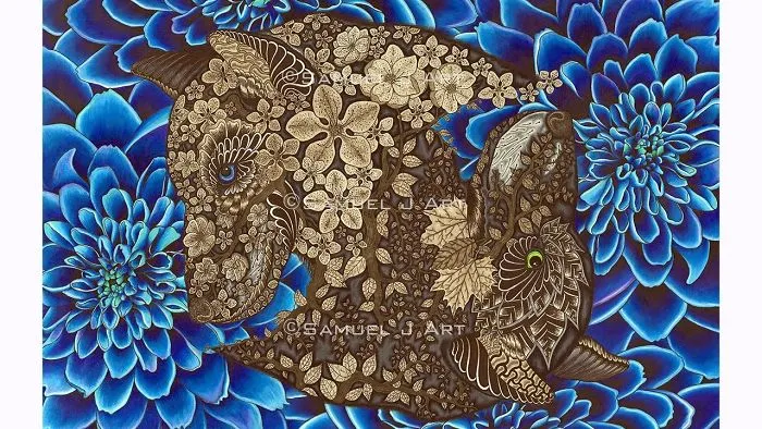 The Drawing Of Wolves That Took Over 50 Hours!