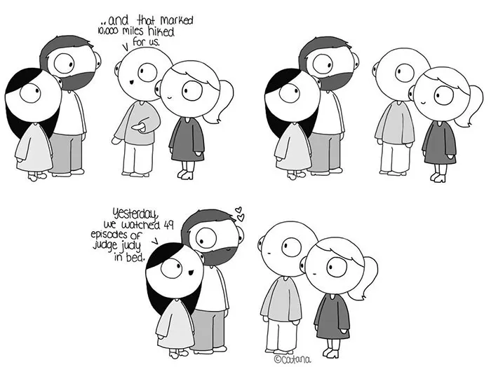 Girlfriend Secretly Illustrates Everyday Life With Her BF, He Uploads Comics Online And They Go Viral