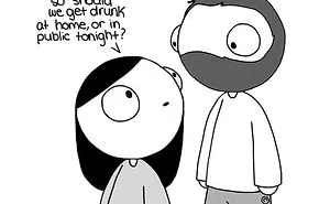 Girlfriend Secretly Illustrates Everyday Life With Her BF, He Uploads Comics Online And They Go Viral