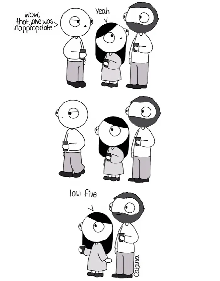 Girlfriend Secretly Illustrates Everyday Life With Her BF, He Uploads Comics Online And They Go Viral