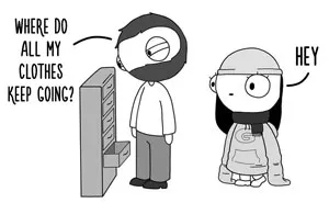 Girlfriend Secretly Illustrates Everyday Life With Her BF, He Uploads Comics Online And They Go Viral