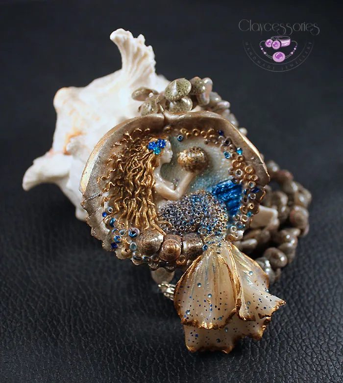 Mermaid In Shells Necklace