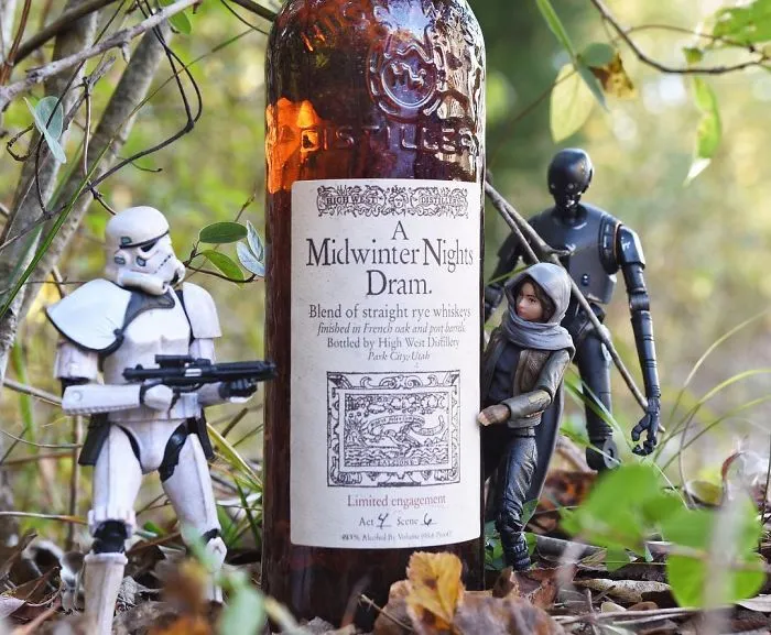 Celebrating Rogue One With Star Wars Whisk(e)y Photos.