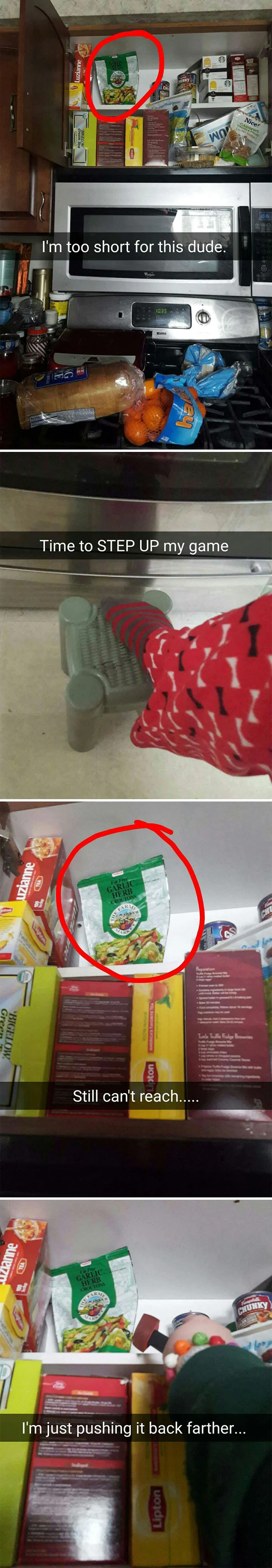 99 Short People Problems Only Those Who Can't Reach The Top Shelf Will Understand