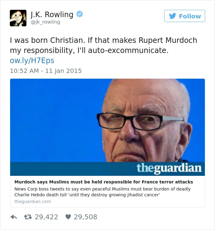 69 Times J. K. Rowling Brutally Destroyed Internet Trolls