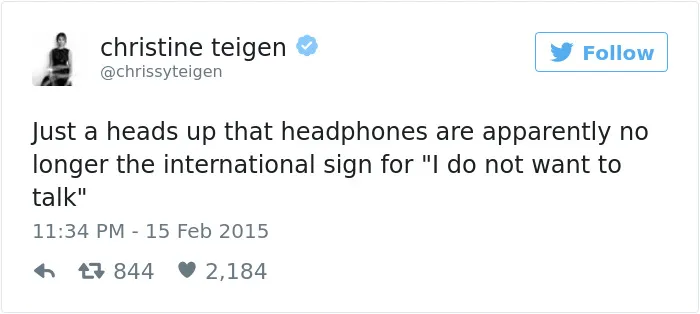 Christine Teigen Tweets
