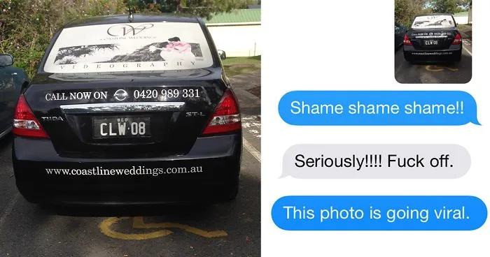 19 Reasons Why You Shouldn't Park In A Disabled Spot If You're Not Handicapped