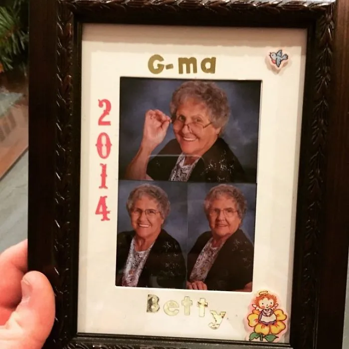 My Friends Grandma Or G-Ma Got Him This Present For Christmas