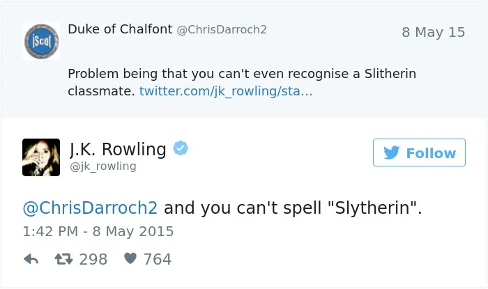 69 Times J. K. Rowling Brutally Destroyed Internet Trolls