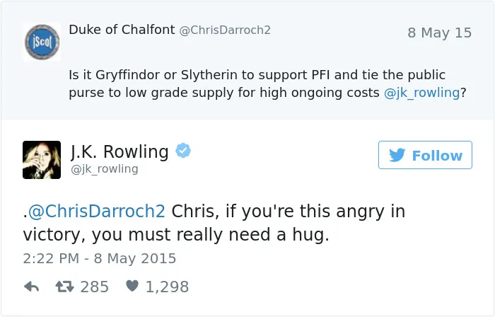 69 Times J. K. Rowling Brutally Destroyed Internet Trolls