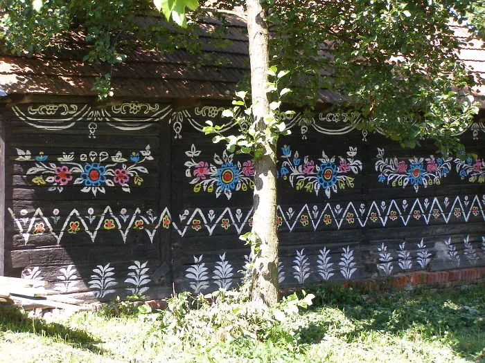Little Polish Village Where Everything Is Covered In Colorful Flower Paintings
