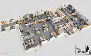 7 Incredibly Detailed 3D Floor Plans Of Your Favorite TV Shows