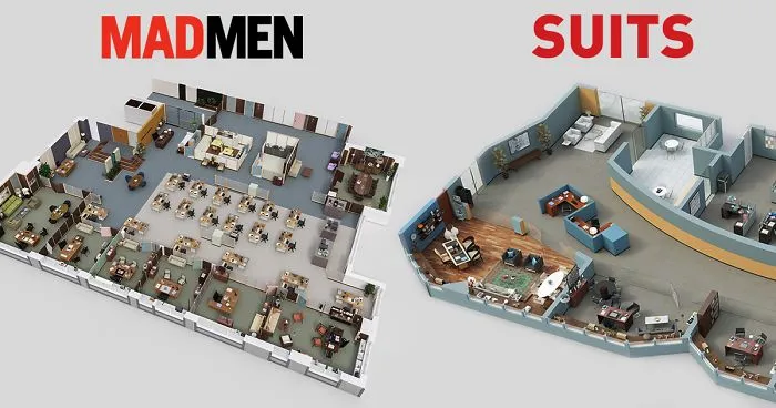7 Incredibly Detailed 3D Floor Plans Of Your Favorite TV Shows