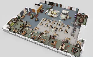 7 Incredibly Detailed 3D Floor Plans Of Your Favorite TV Shows