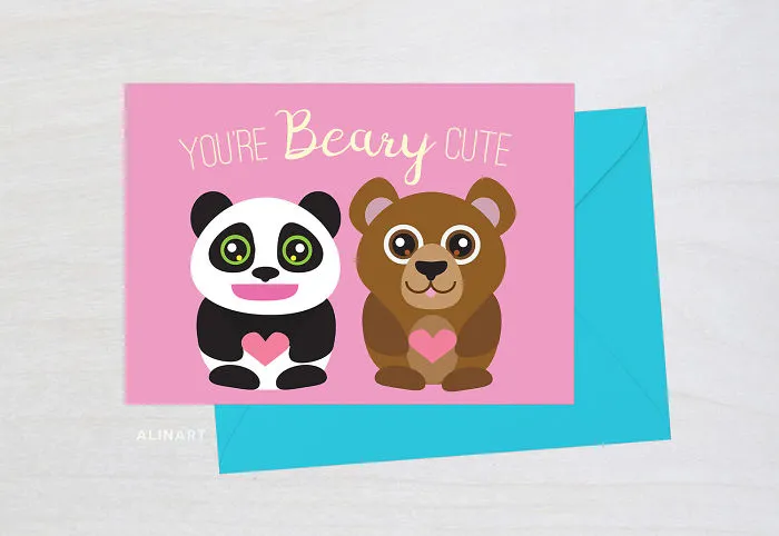 I Illustrated 20 Pun-Tastic Animal Cards To Spread Love And Kindness