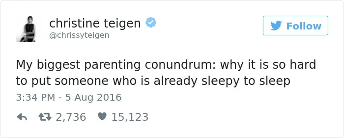 Christine Teigen Tweets