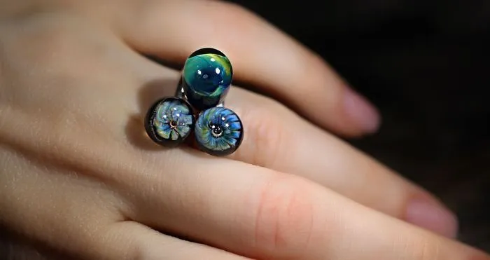 Cosmic Lampwork Jewellery By Marina Berulava