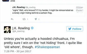 69 Times J. K. Rowling Brutally Destroyed Internet Trolls