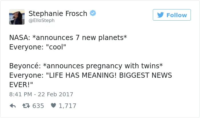 131 Priceless Reactions To NASA's Discovery Of 7 New Earth-Like Planets