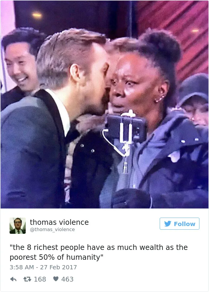 Ryan Gosling Whispering During Oscars Becomes A Meme, And Internet's Responses Are Hilarious