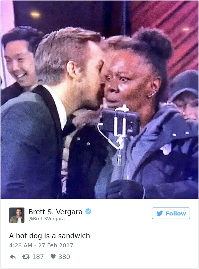 Ryan Gosling Whispering During Oscars Becomes A Meme, And Internet's Responses Are Hilarious