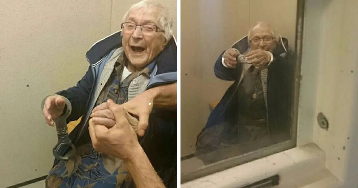 Esta anciana de 99 años fue detenida y llevada a la cárcel para poder tacharlo de su lista de cosas que hacer antes de morir