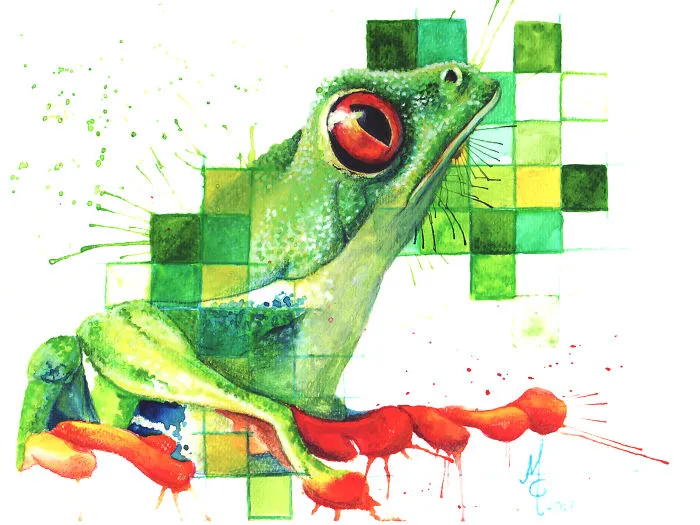 I Paint Animals From My Dreams In Watercolour