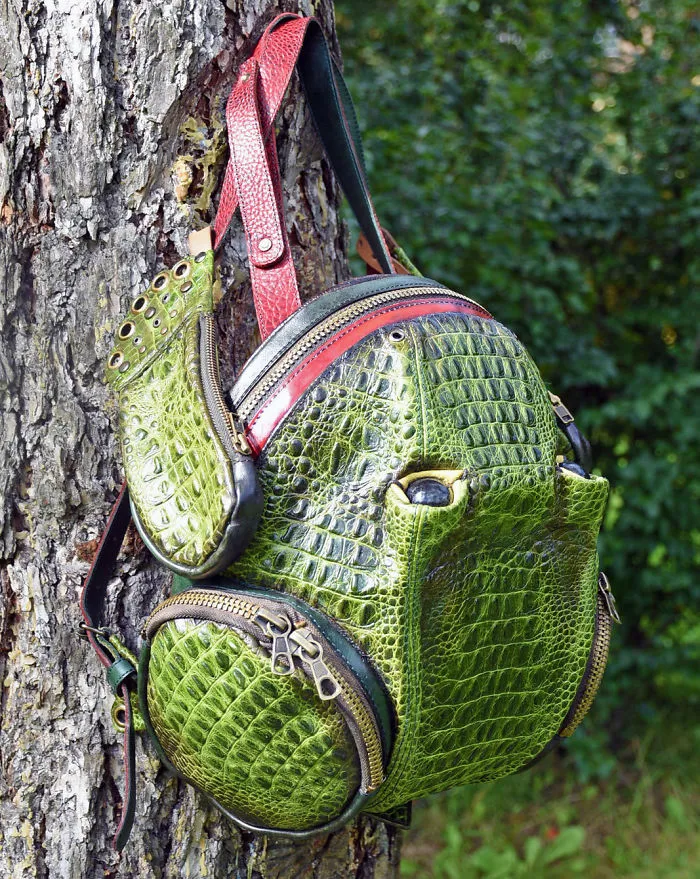 Whole History In Your Hands: Amazing Leather Bags By Russian Craftswoman Bella Kolosova