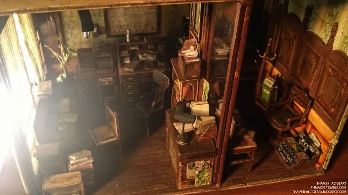 Miniatures Diorama Project: Office 1930s