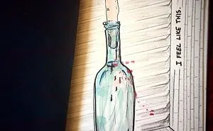 Series Of Offbeat Drawings That Interpret My Feelings