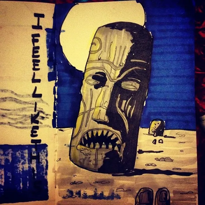 Series Of Offbeat Drawings That Interpret My Feelings
