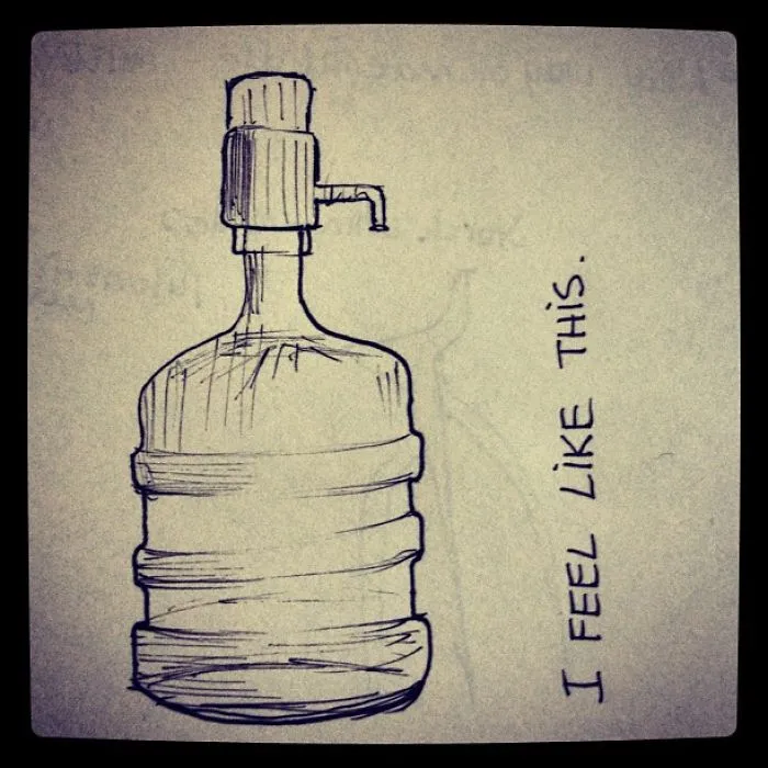 Series Of Offbeat Drawings That Interpret My Feelings
