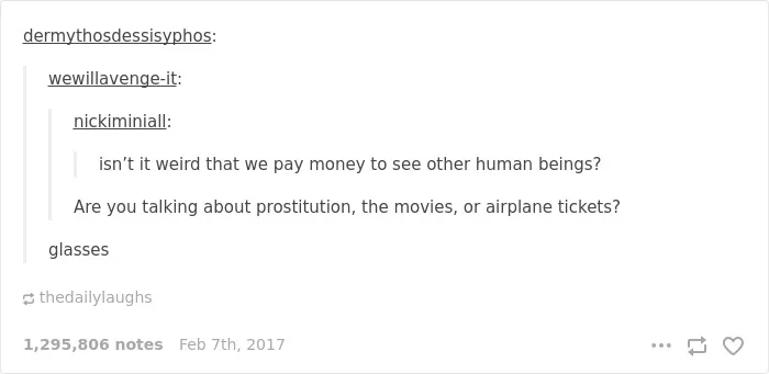 I Honestly Thought Of Theater First