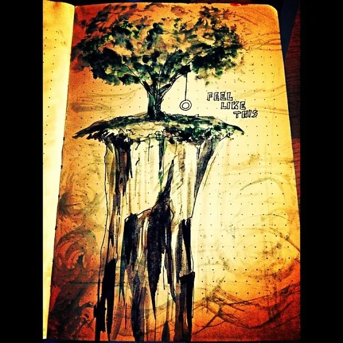 Series Of Offbeat Drawings That Interpret My Feelings
