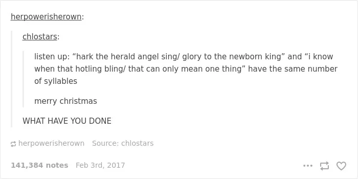 Now I'm Just Singing A Mash Of This In My Head