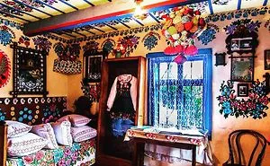 Little Polish Village Where Everything Is Covered In Colorful Flower Paintings