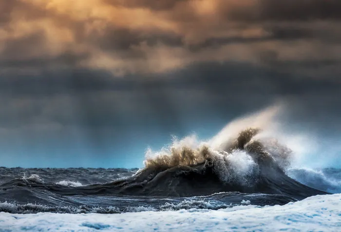 When Others Run Away For Cover, I Head To The Lake Erie Shore To Capture The Beauty Of Waves