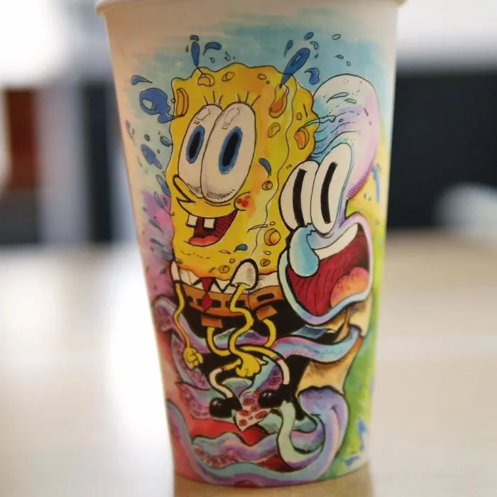 I Illustrate Coffee Cups In My Free Time