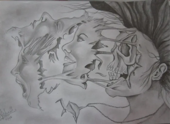 Pencil Shading Work . Took 3 Days To Complete This Work.