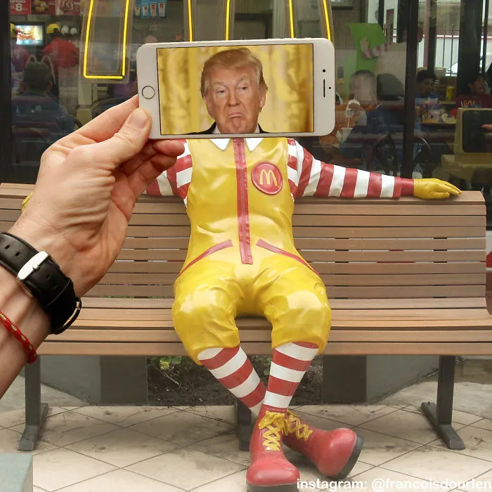 I Insert Iconic Characters Into Real Life Situations Using My Iphone