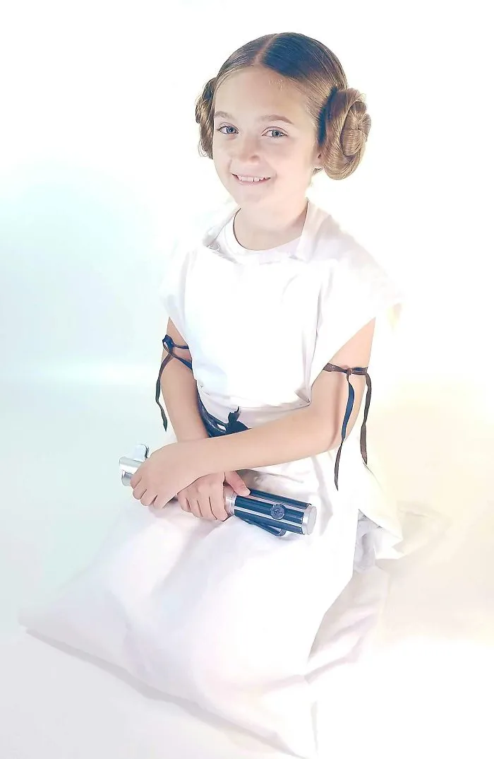 Philippe Morgese And Emma - Princess Leia