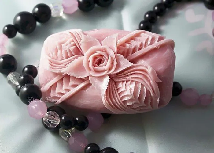 I Create Intricate Pieces Of Carved Art From Soap