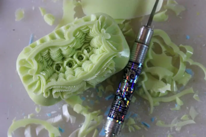 I Create Intricate Pieces Of Carved Art From Soap
