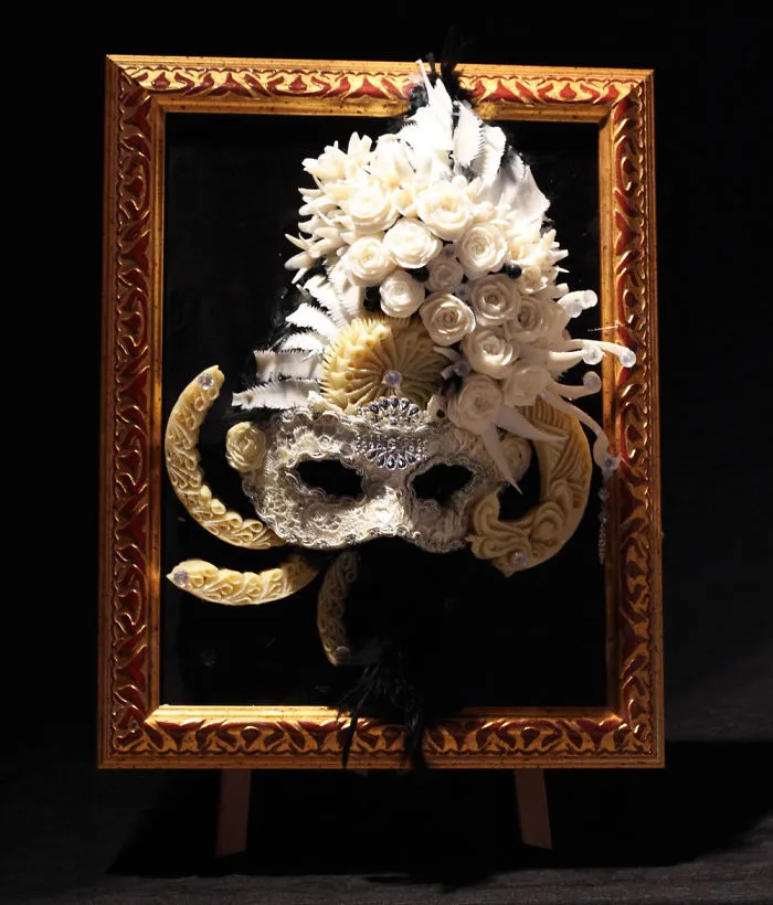 I Create Intricate Pieces Of Carved Art From Soap