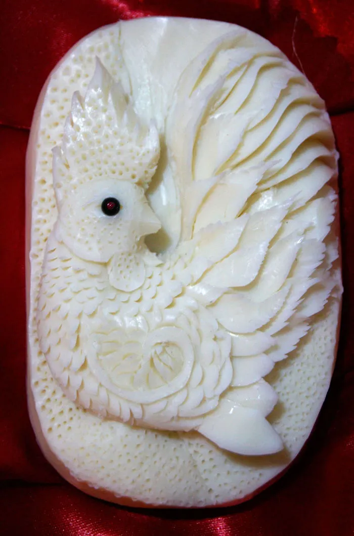 I Create Intricate Pieces Of Carved Art From Soap
