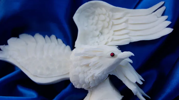 I Create Intricate Pieces Of Carved Art From Soap
